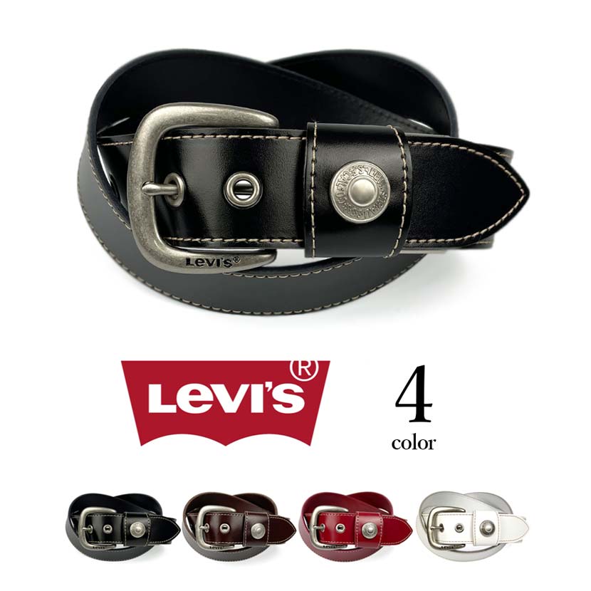 【楽天市場】送料無料【全3色】 Levi's リーバイス プレーンレザー