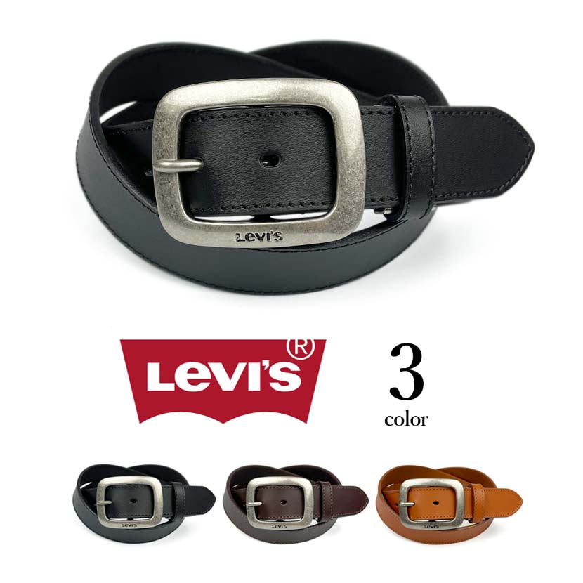 【楽天市場】送料無料【全3色】 Levi's リーバイス プレーンレザー