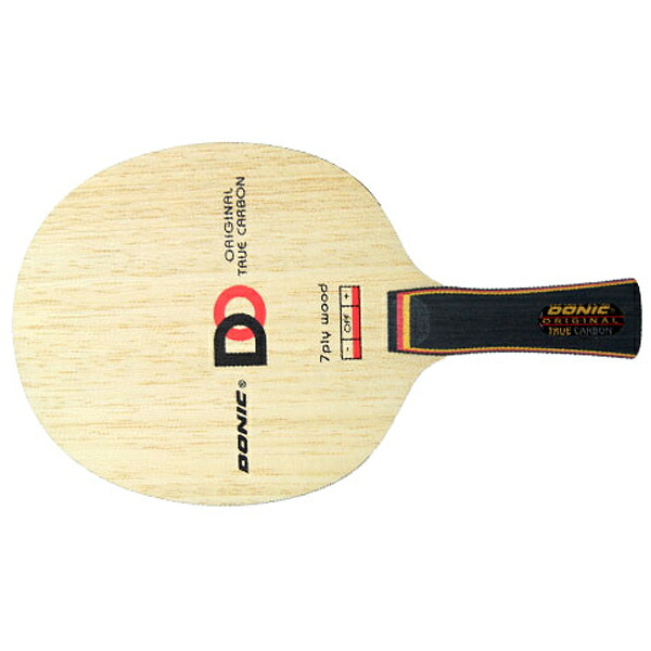 ピンポン櫂 堅苦しさ取り組み 読み合わせる DONIC ドニック 目あたらしい トゥルーカーボン 肌付き alb0172
