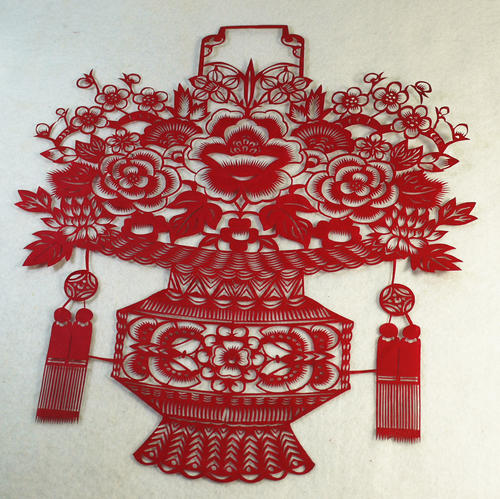 ★275 中国語 切り絵 中国剪紙 Amazon | 切り絵・中国剪紙 中国民俗品 民間芸術切り紙細工 丸型