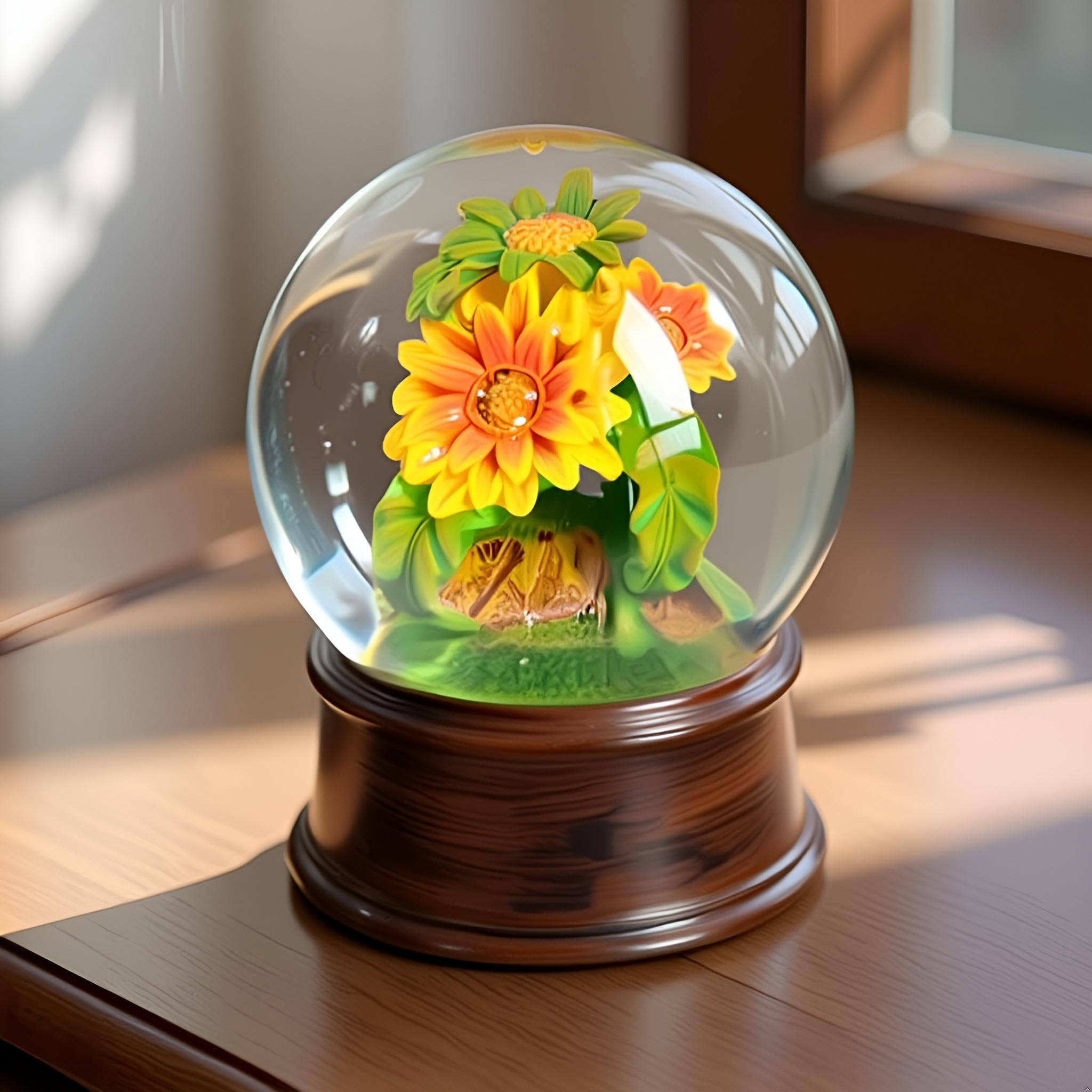 秋のひまわり スノードーム ミュージカル、瑠璃の花 室内かざり付ける、ひまわりを主題メロディにした差し上げ物、御っ母さんお上さんへの生まれ落ちる日差し上げ物、婚礼の儀、祝する日、母の日。