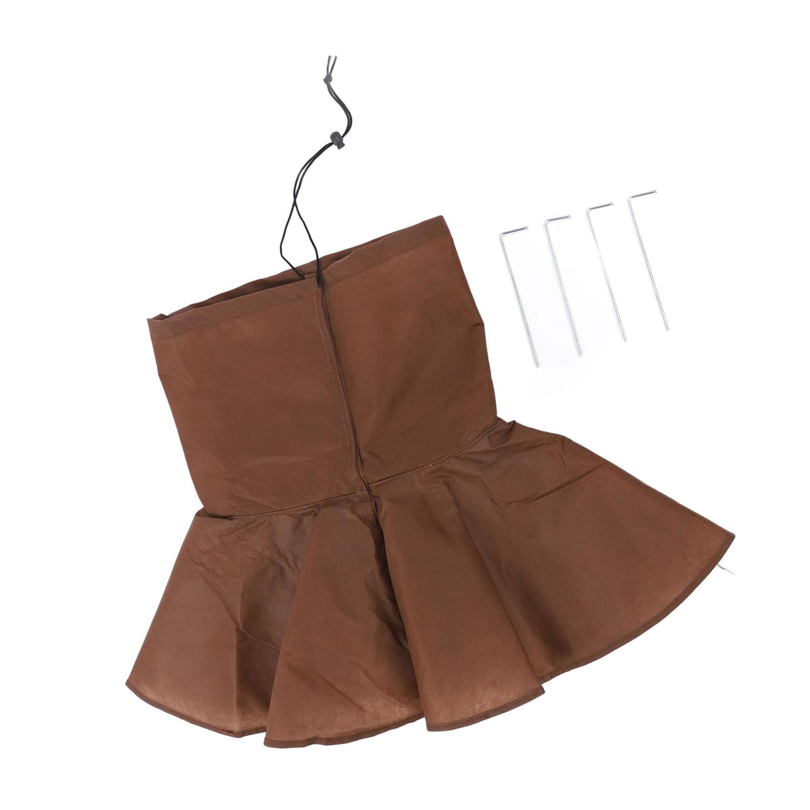 茶色の木の枝保護カバー不織布木の根断熱カバーウィンターガーデンや果樹園用保護カバー画像