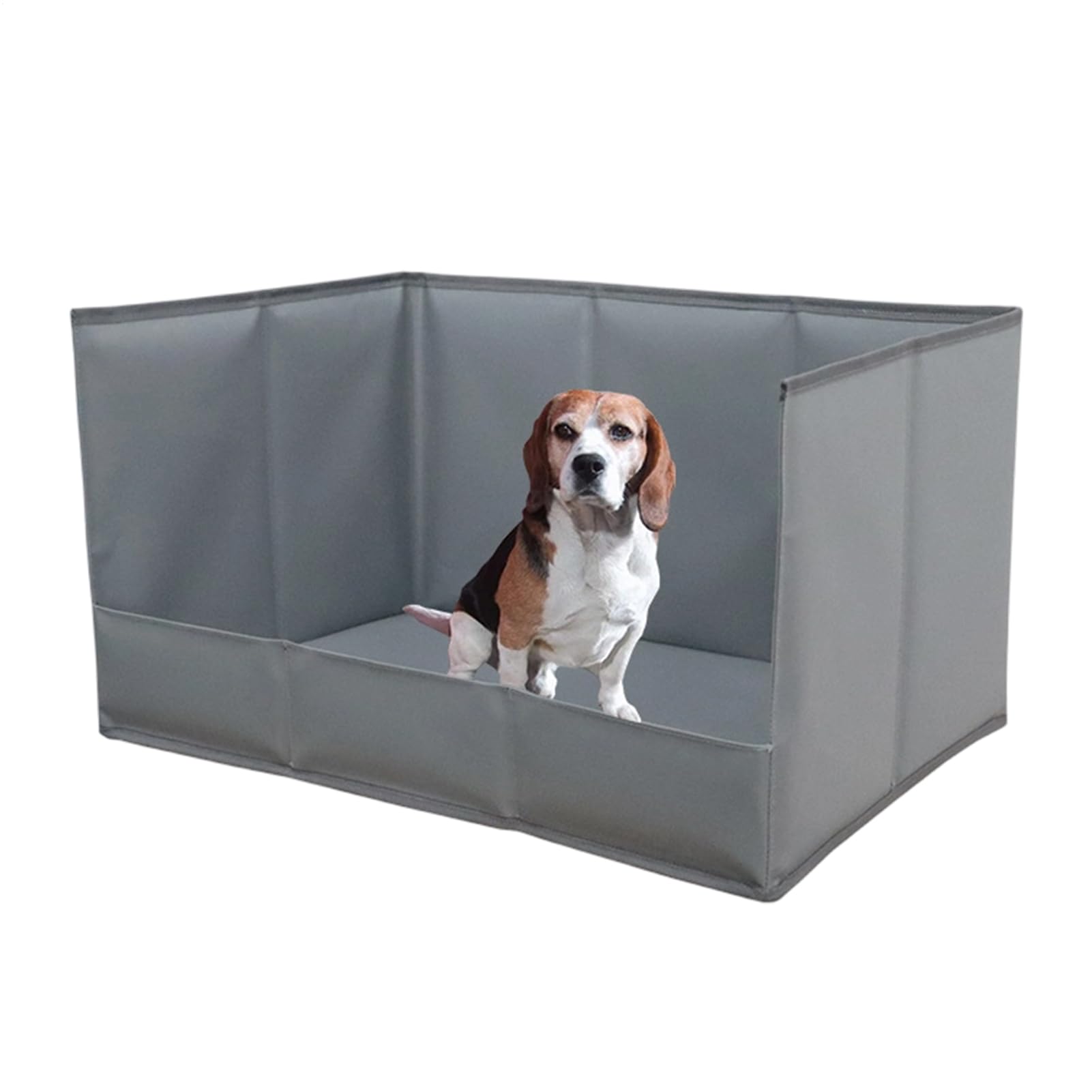 犬用 室内用便器 お盆 | 折り畳み式高壁ポータブルペットトイレ | 犬用ペッドホルダー付き添い人室内用便器,身寄り用 アパルトマン リビング 室外 露台 洗い濯ぎ用