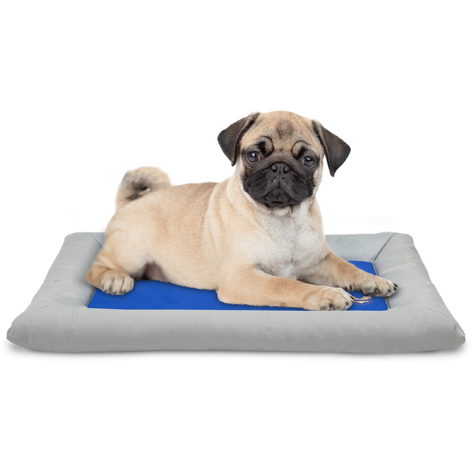 犬用セルフクーリングベッド ペットベッド – ペット用ソリッドゲルベースのセルフ冷却マット。フォームベースのボルスターベッドでさらに快適に。|擇木ショップ