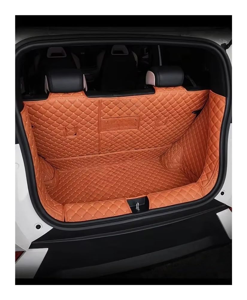 車のトランクカーゴマットライナー 用 海豚用 ミニ用 2025 カートランクマット 用 シーガル レザーフルカバーカーゴライナー 汚れた状態押しとどめる室内装飾付属品