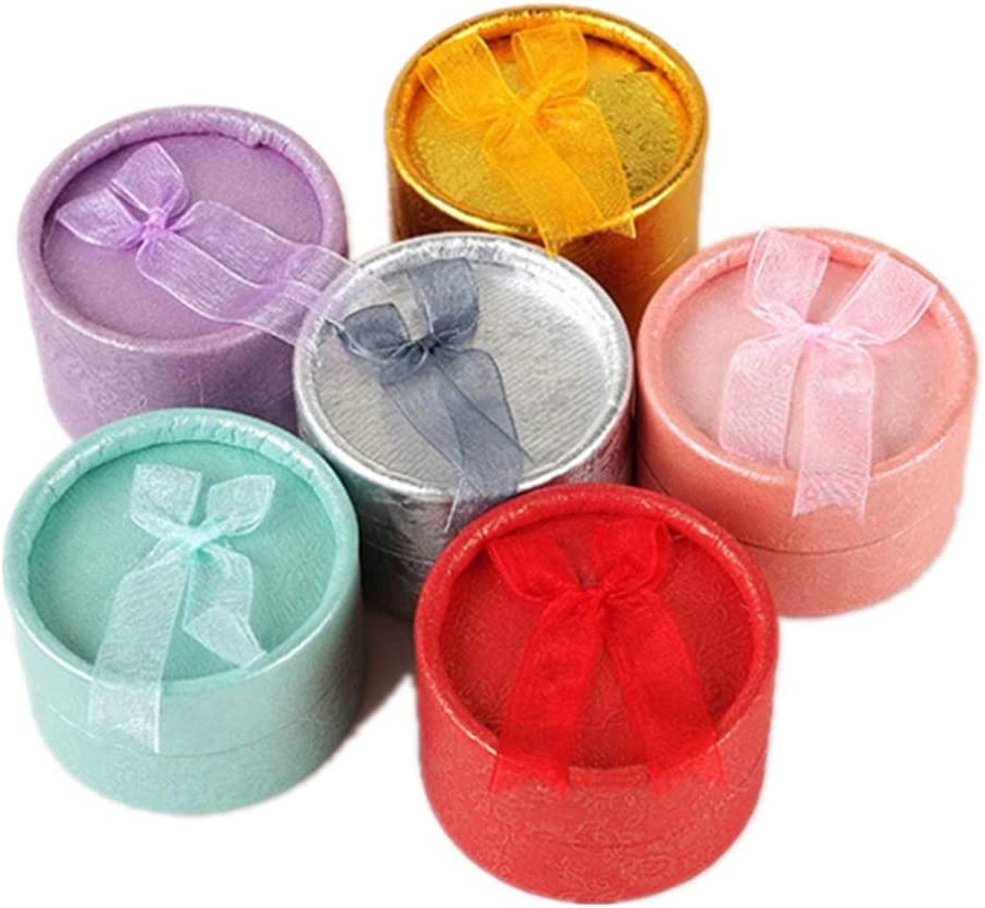 宝飾品 ボックス席 合切袋 つがい結び 飛び切り 入れもの 紙箱 多用入れもの 差し上げ物ボックス席 貴石 ピアス イヤリング シャンデリヤ 輪っか 胸飾り 付属品 の 納める に 手当たり次第な色 6個仕掛ける
