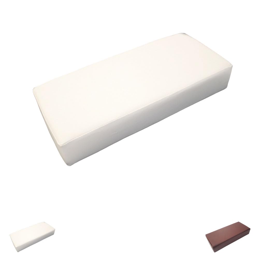 角マクラ 枕 揉み療治 整体 エステ 枕 45×20×8珊 足置き 膝まくら 座蒲団 PUなめし革 雨合羽 外科手術用 ホスピタル 診療所 接骨院 白いこと 日用品雑貨・文房具・手芸-その他