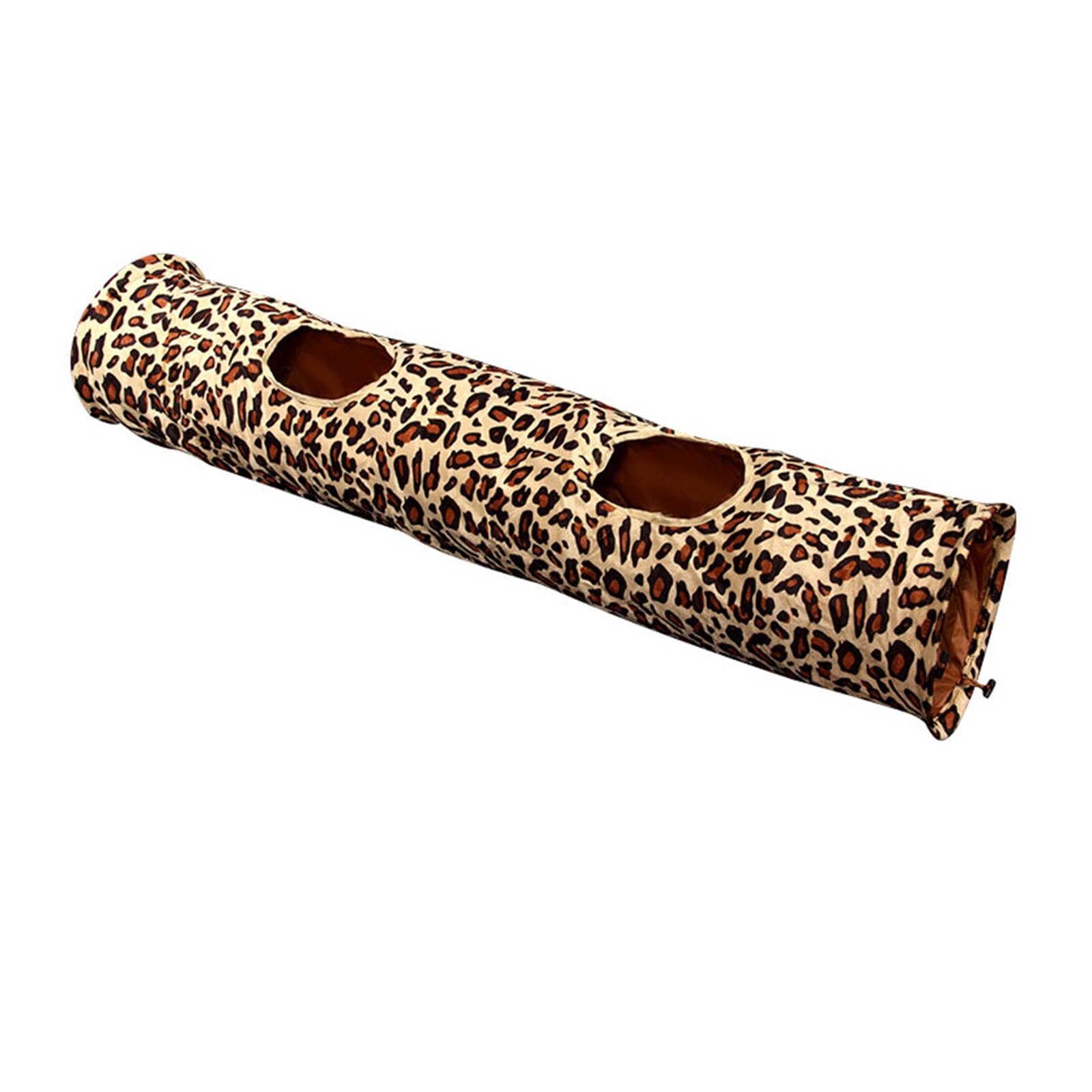 猫 トンネル 豹柄 キャットトンネル 折りたたみ 2穴 ボール付き 120cm 25cm レオパード柄 ペットプレイトンネル キャットおもちゃ プレイスペース コンパクト 収納 お留守番 運動不足 ストレス解消 子猫 ウサギ 小動物 屋内｜擇木ショップ