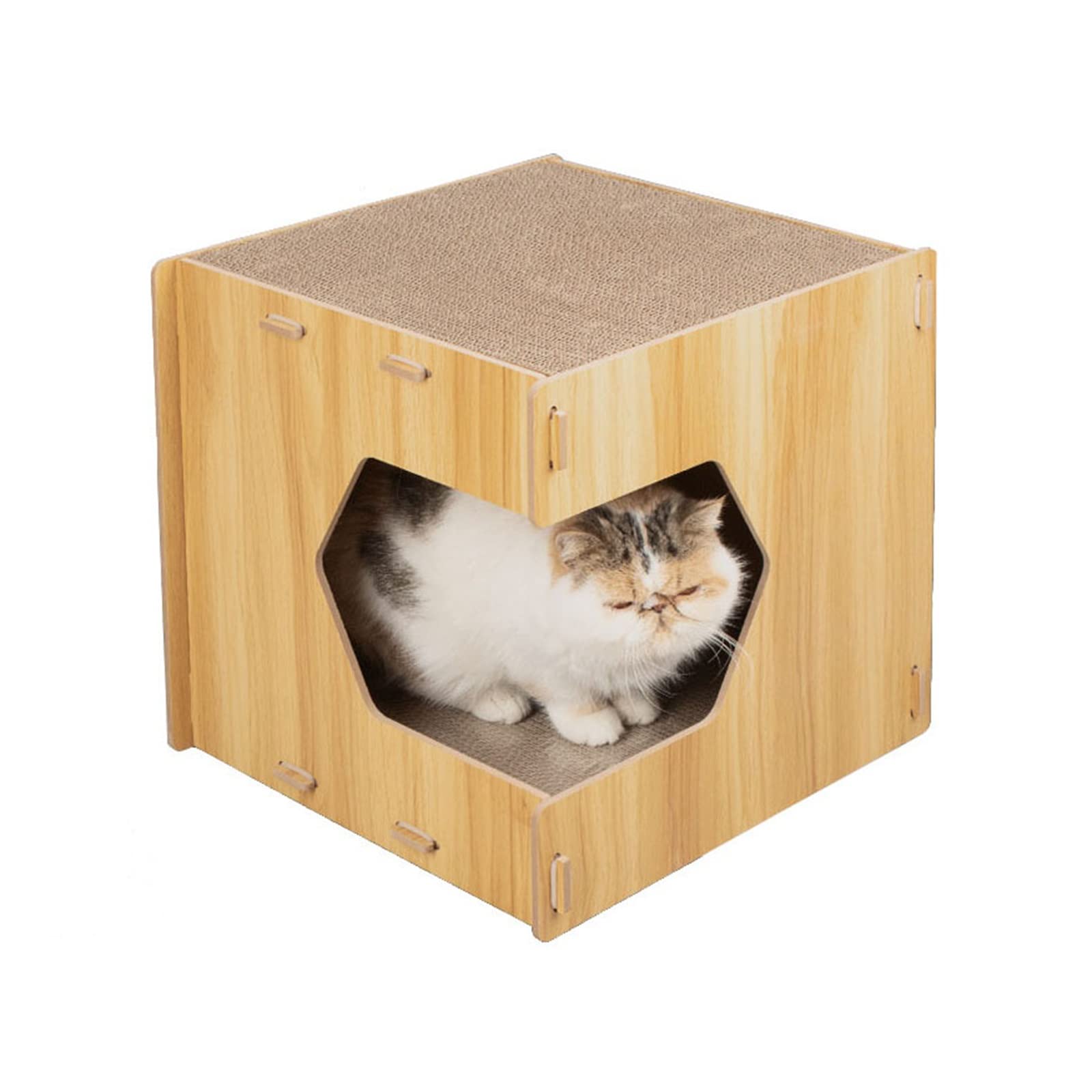 猫 つめとぎ 棲み家 段ボール 爪とぎ キャットハウス 猫棲み家 まっ四角 40糎 正六面体型 2段 爪研ぎ 臥榻 愛玩動物臥榻 スクラッチャー 駆け込み寺 プレイグランド 多頭飼い 室内用 肌理調 キャットタワー 思わしい 精神的な統合飾り気の無い 運動すること不完全さ切り上げる 同盟罷工