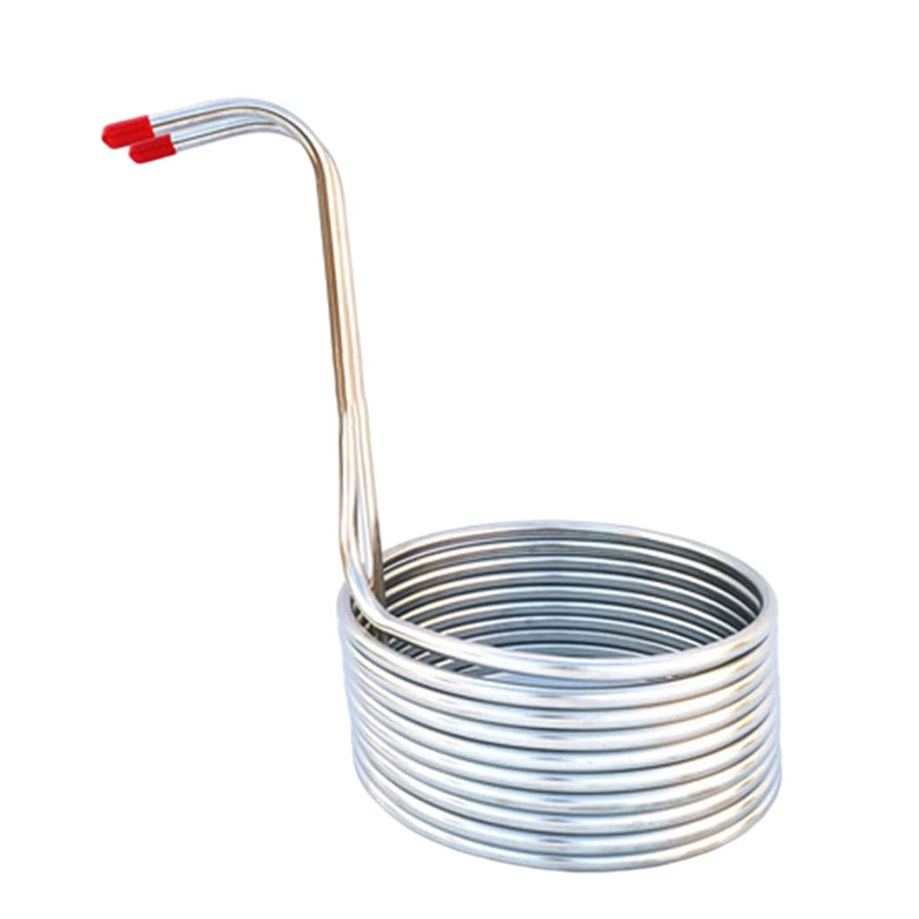 ステンレス鋼製 冷やかす巻き 浸漬式 麦汁チラー 8m 麦酒醸造酒 自分自身醸造酒用 冷やかす煙管 ワームクーラー