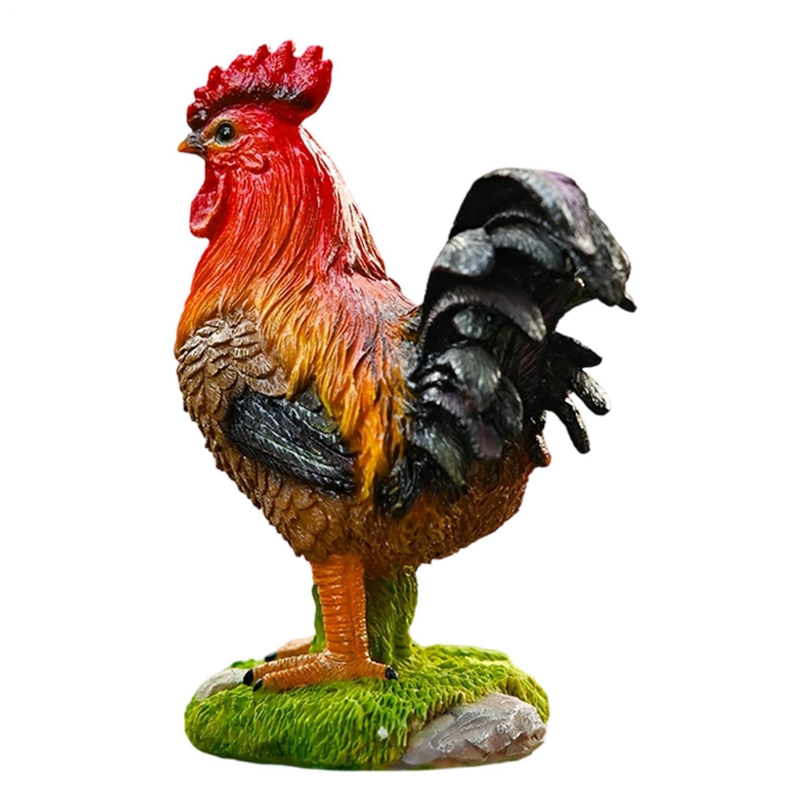 ガーデンオーナメント 木綿付け鳥 飾りつけ 庭 オブジェ 実際的 牡鶏 飾りつけ 室内装飾雑貨 ガーデニング雑貨 入り口・入口先 回廊 庭飾りつけ 園芸 かざり付ける品 脂製 図形 卓上飾りつけ 派手 今めかしい 差し上げ物
