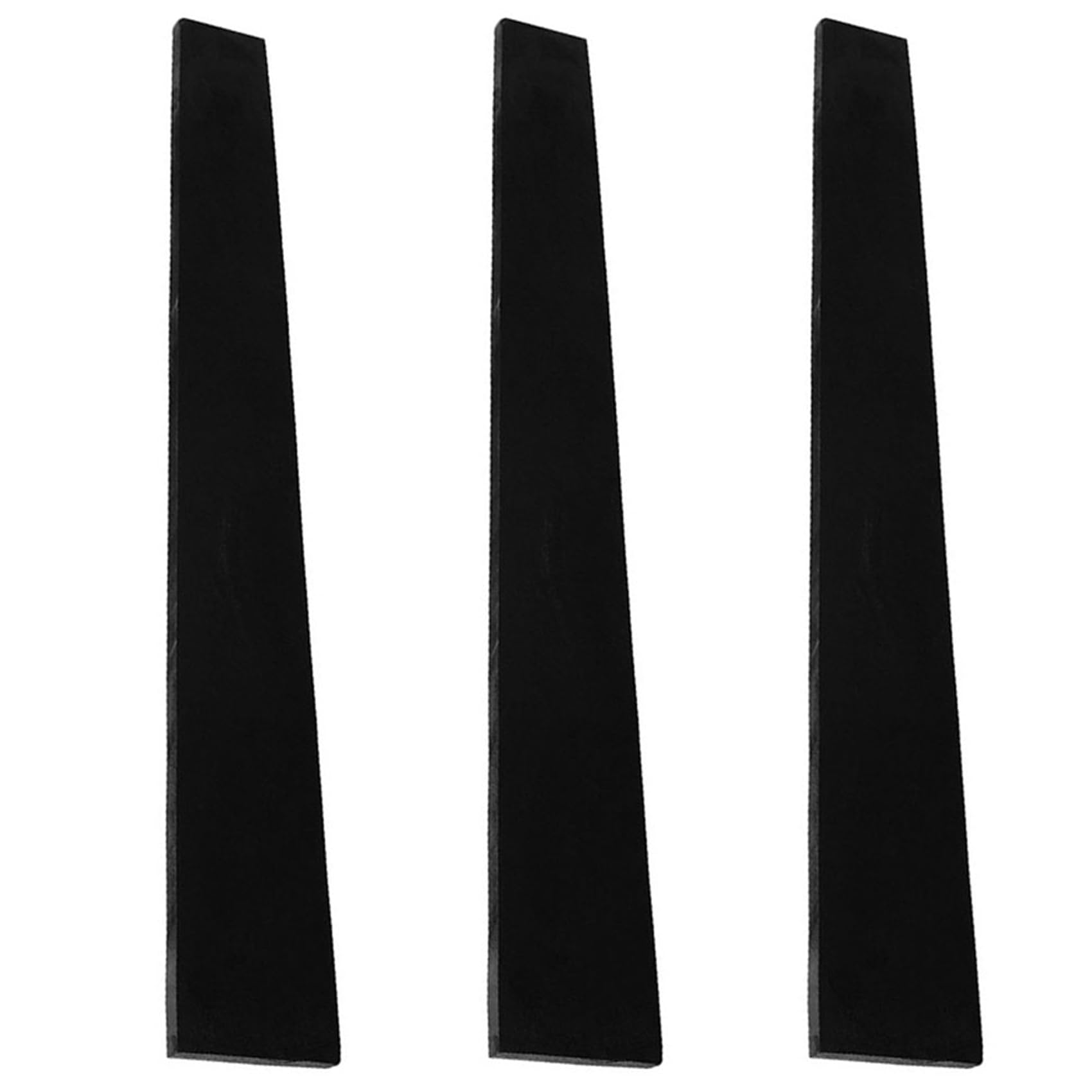 アコースティックギター用 指板 エボニー指板 取り替えっこ用指板 ギター部分品 DIY 検査と修理 インストゥルメント付属物 3枚書き割り