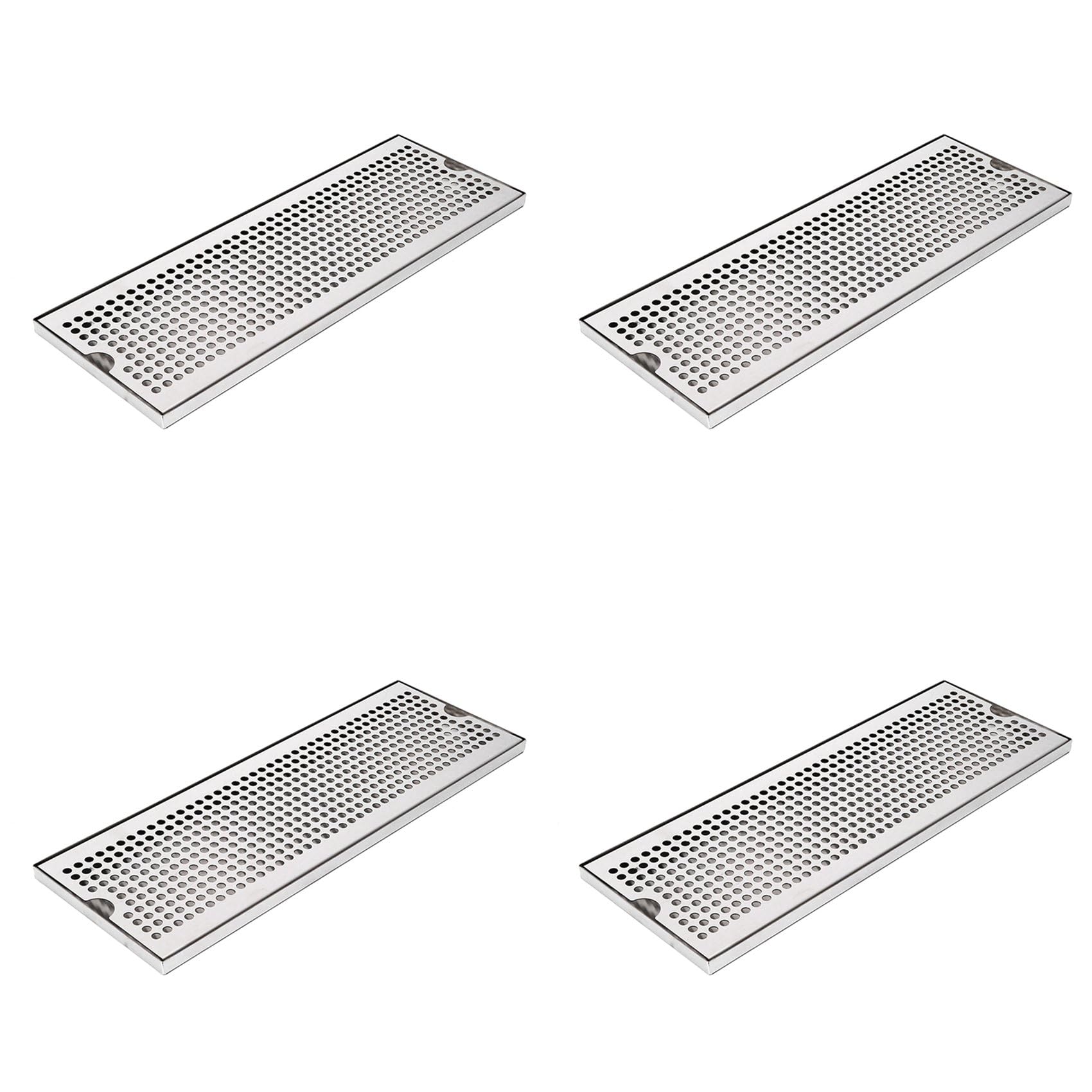 ステンレス製 ドリップトレイ 水切りトレイ 50&times;17.5&times;1.5cm 長方形 ドリップマット バー用品 カウンター キッチン用品｜擇木ショップ