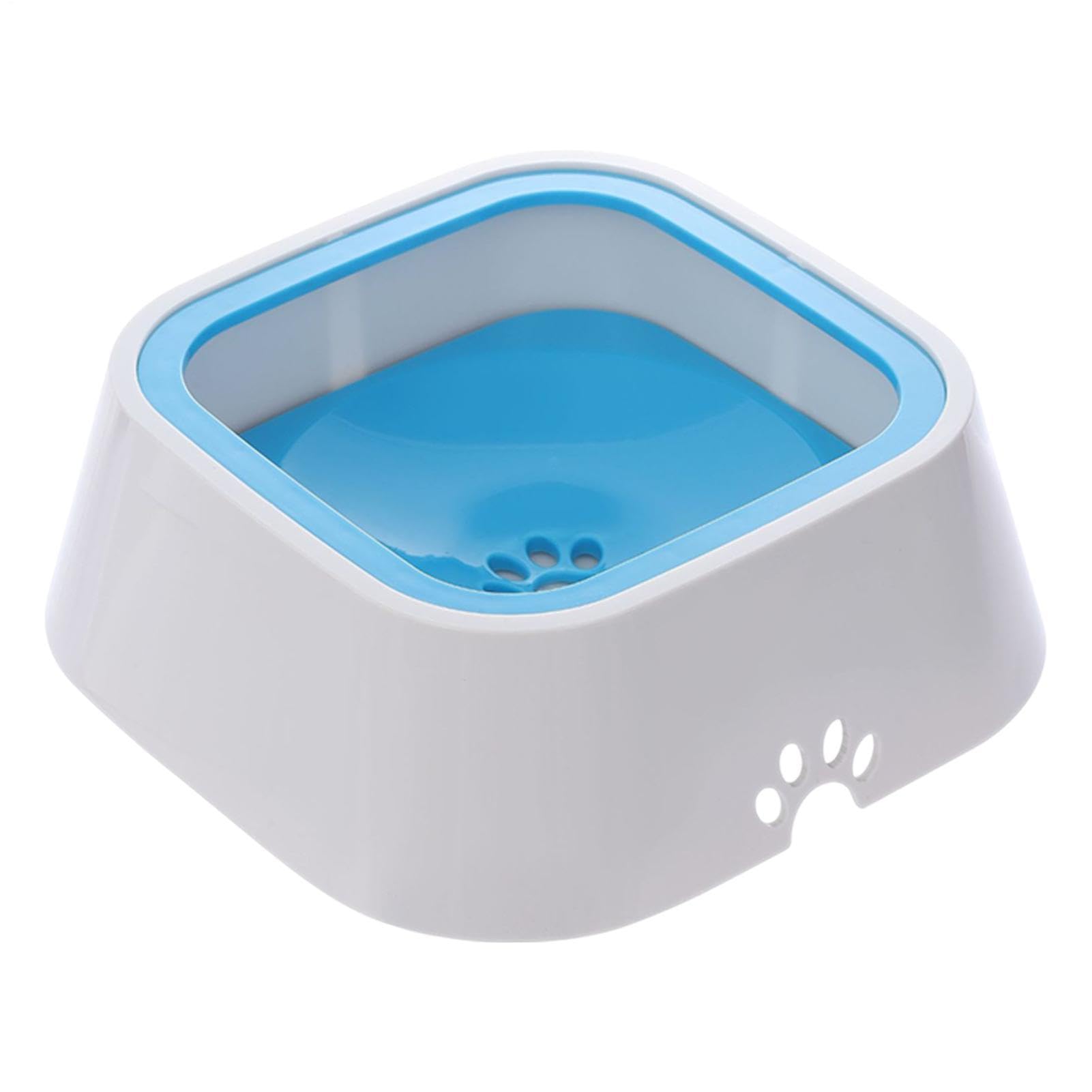 愛玩動物用水器 水のみ皿 飛び散り押しとどめる フローティングレコード盤付き添い人 犬 猫 愛玩動物用どんぶり鉢 飲み分かりやすい 水詰め直す器 水皿 分かりやすい 小ぎれい 上滑り打ちきり