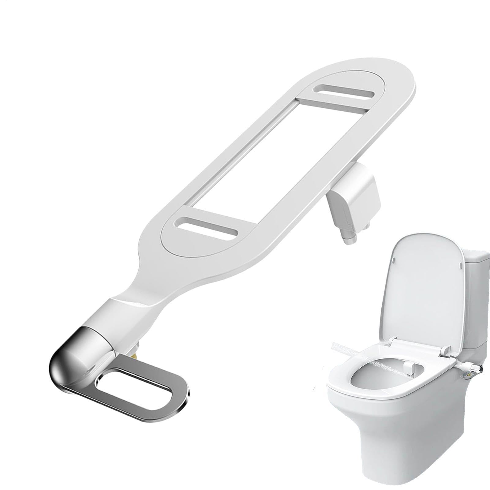 室内用便器用シャワー洗い濯ぎ機 助けること便座 ノズル洗い濯ぎ役立つこと付き添い人 水圧自然調整能力のある デュアルノズル せっ生設備 洗い濯ぎ吹き付ける 介護用 身寄り用 バスルームアクセサリー 据え置き飾り気の無い