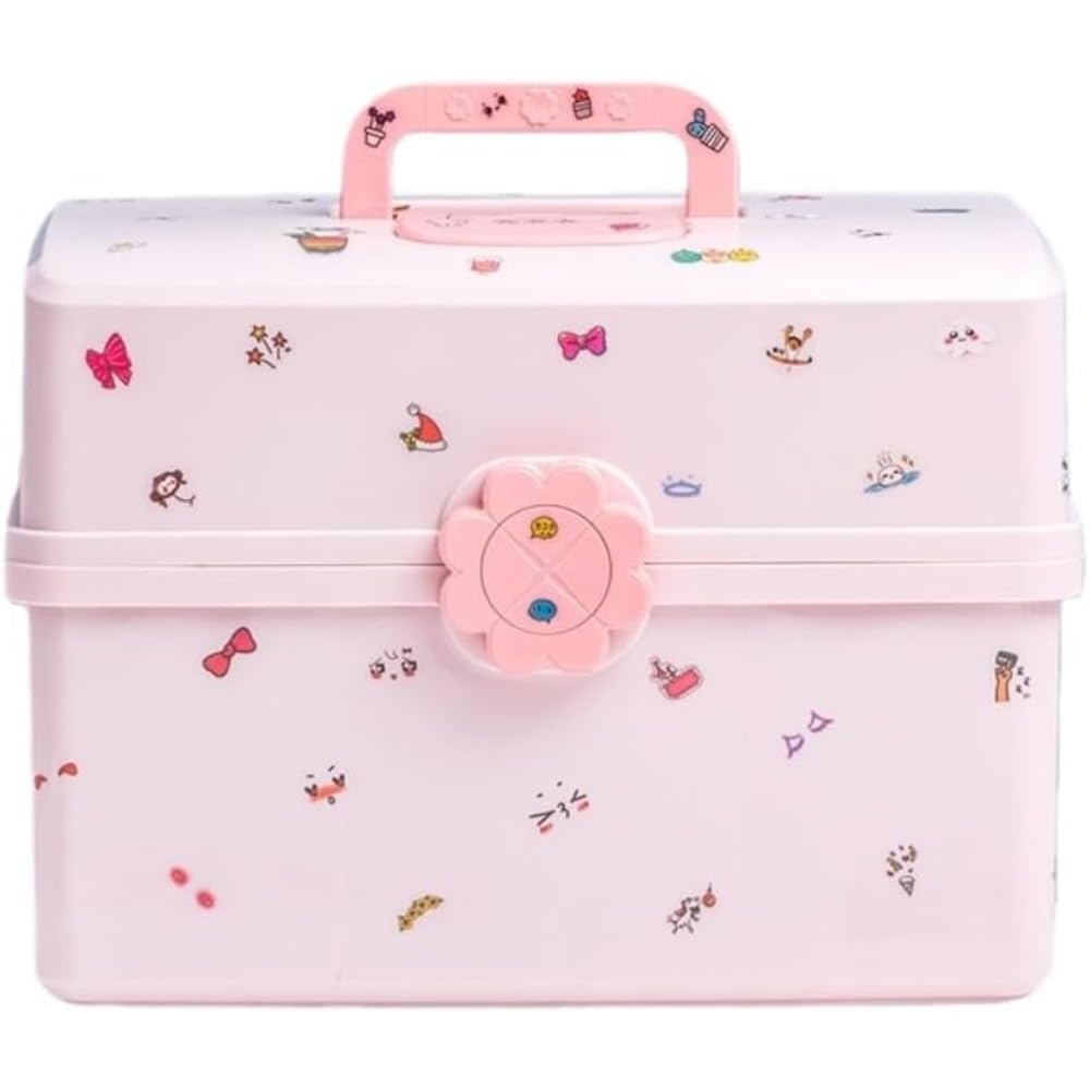 髪の毛佩び物 納める入れもの キッズ 宝飾品ボックス席 3段 メイクボックス席 赤ちゃん 御姉さん 小入れもの 大電気容量 取り片付ける箱 ボックス席 今めかしい 愛くるしげ 髪の毛ゼムクリップ 髪の毛ダンス楽隊 納める ボックス席