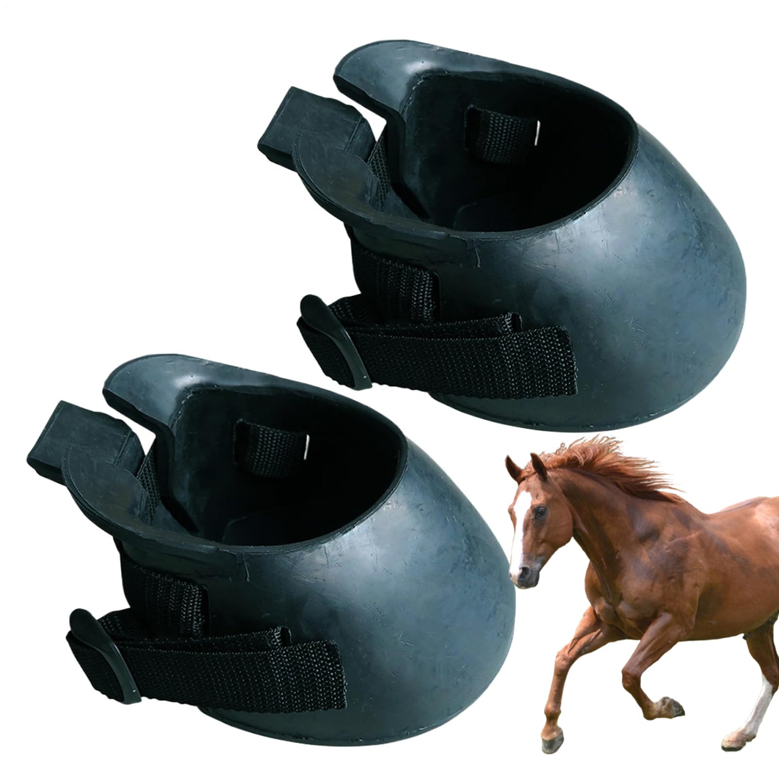 蹄セーバーブーツ、ゴム馬ブーツ - ゴム製馬用保護靴 | 競技、リハビリ、トレーニング用の馬保護ツール|擇木ショップ