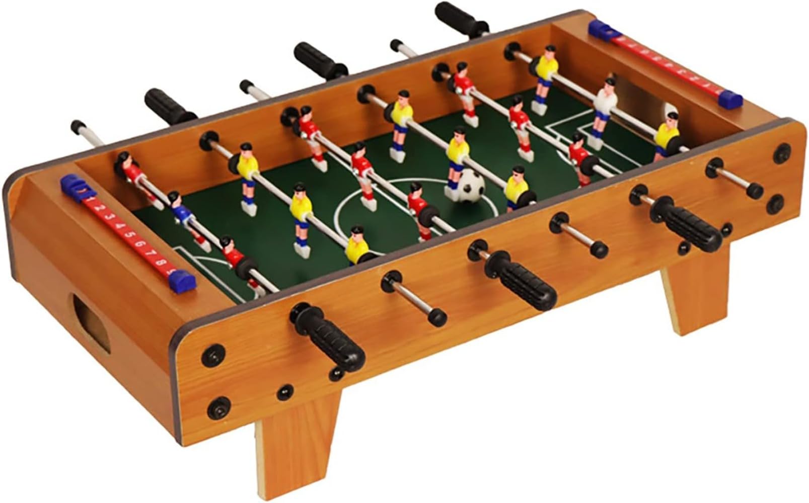 フットボール ゲーム テーブル - サッカー テーブル インタラクティブ ゲーム | ポータブル 旅行 ロードトリップ ピクニック エンターテイメント おもちゃ サッカーボード テーブル 親、子供、親戚、友達と一緒に遊べます｜擇木ショップ