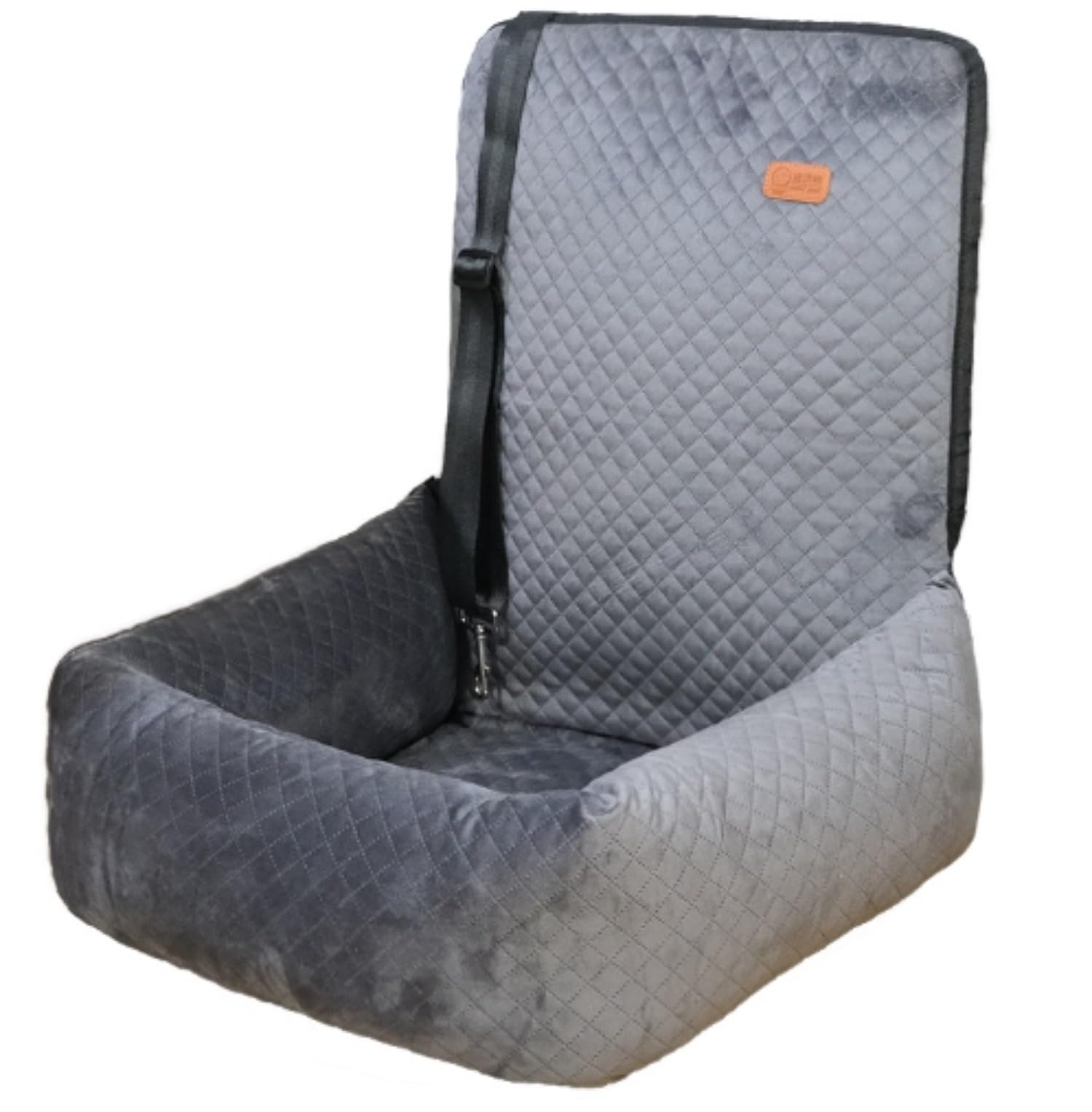 車犬小屋車ペットクッション助手席クッション子犬犬車クッションカーシートクッション (グレー)｜擇木ショップ
