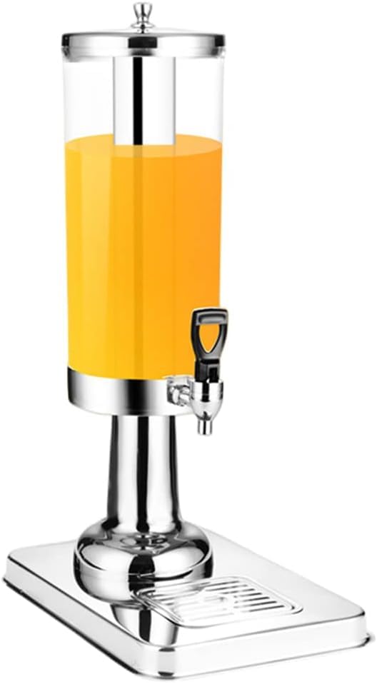 やかん冷製ポット商用飲料ポット蛇口水タンク飲料分液器保冷保温守門器広口やかん冷製ポット冷製ジュース牛乳分液器省電力バイキング、カクテルバーファミリーショップ用 (シングルヘッド 3)|擇木ショップ