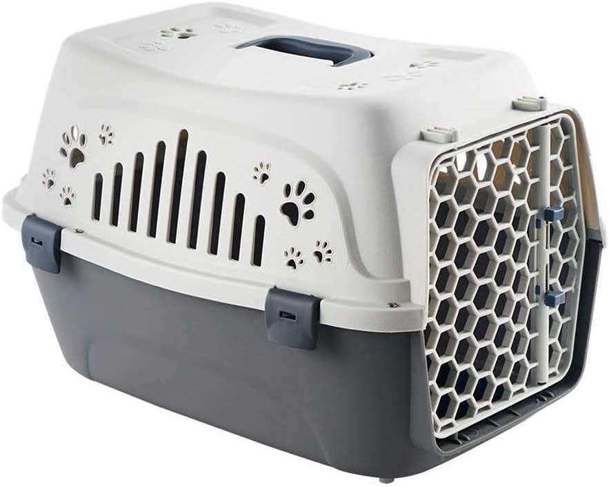ペットキャリー ペット キャリー ハード 猫 猫キャリーバック 持ち運び 犬用 ケージ ペット用 ケース ブルー 猫用 ハードキャリー ペット用キャリー キャリーバッグ 犬 キャリーケース 旅行 おしゃれ 小型犬 防災 グッズ ハウス 散歩 プラスチック (ベージュ)｜擇木ショップ