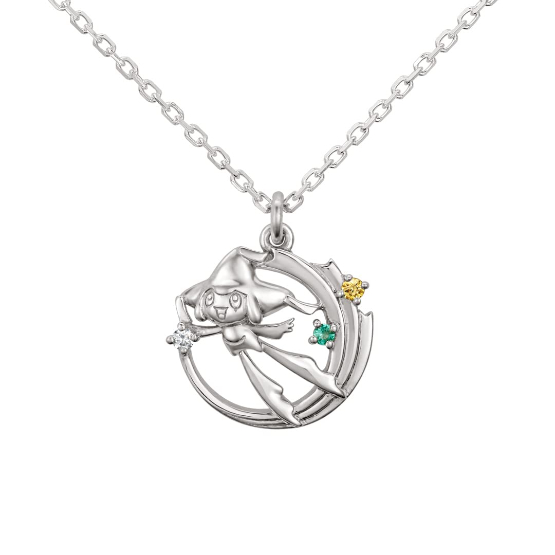 [ユートレジャー] ポケットモンスター ジラーチ ネックレス シルバー ユニセックス 男女兼用 メンズ レディース 人気 アクセサリー ジュエリー プレゼント ギフト｜擇木ショップ