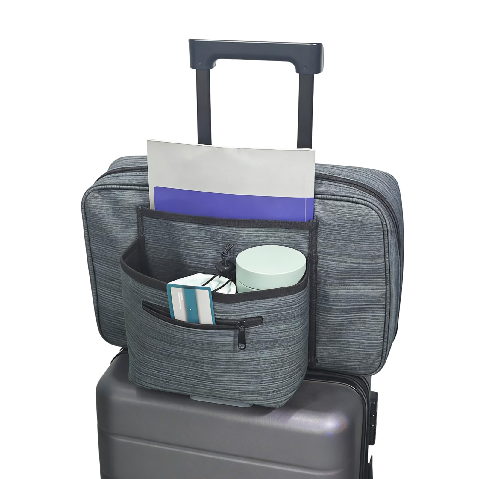 [] 荷物用カップホルダースーツケース用 トラベルカップホルダー スーツケースドリンクドリンク 旅行機内持ち込みアクセサリー 水カップ 客室乗務員へのギフトに｜擇木ショップ