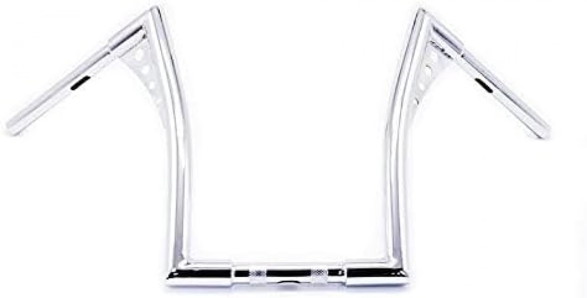 バイク・オートバイ用 ハンドルバー 型 ハ '' '' '' '' '' カスタムパーツ (10'',クロム)|擇木ショップ