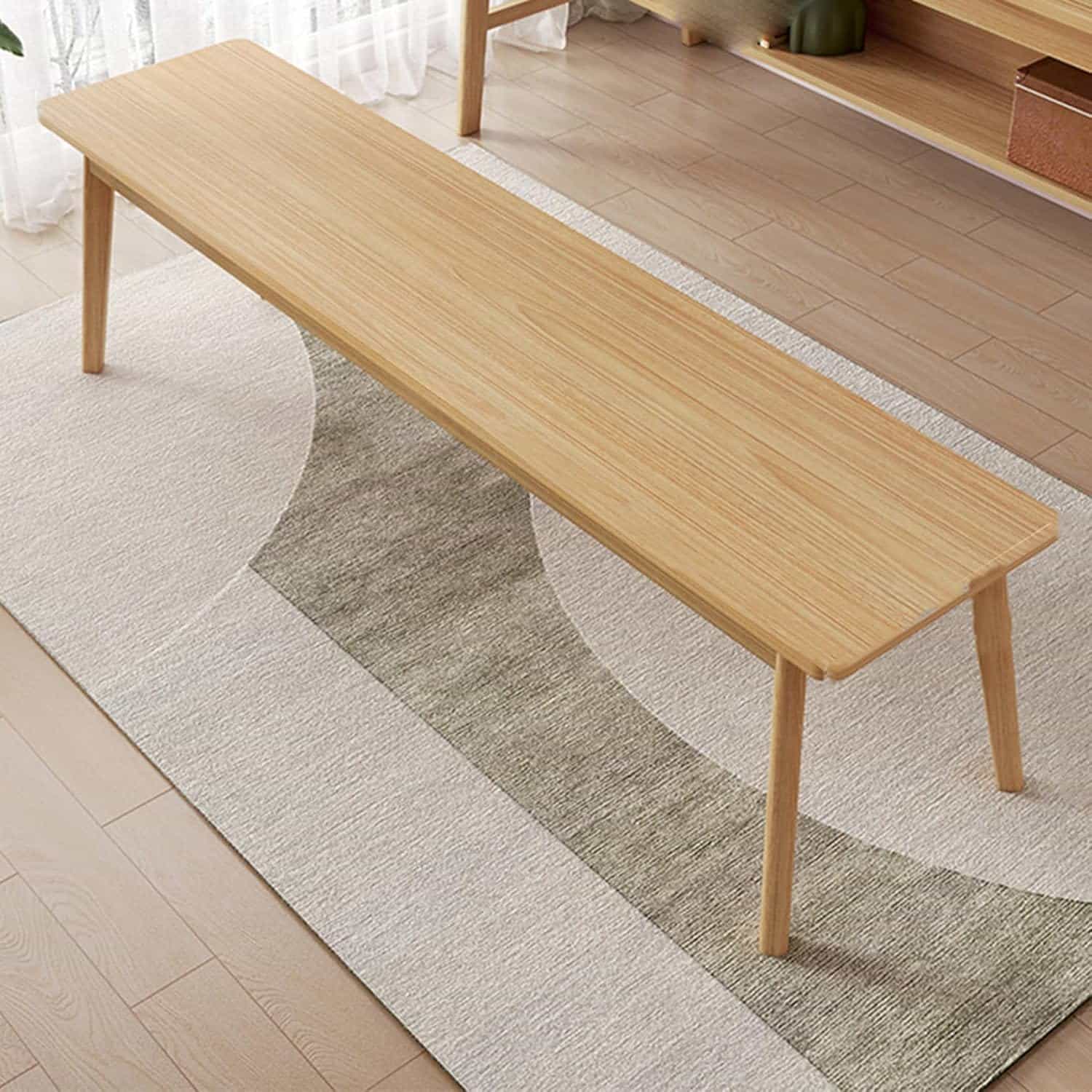 ベンチ ダイニングチェア 120*30*45 北欧 木製 幅100 幅120椅子 いす イス 二人用 二人掛け ナチュラル シンプル 天然木 無垢 おしゃれ 木製ベンチ 板座 腰掛け スツール 北欧|擇木ショップ