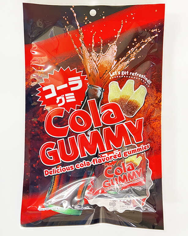 楽天市場】【単品4個セット】 旺旺ジャパン 5連 コーラグミ 100gx4