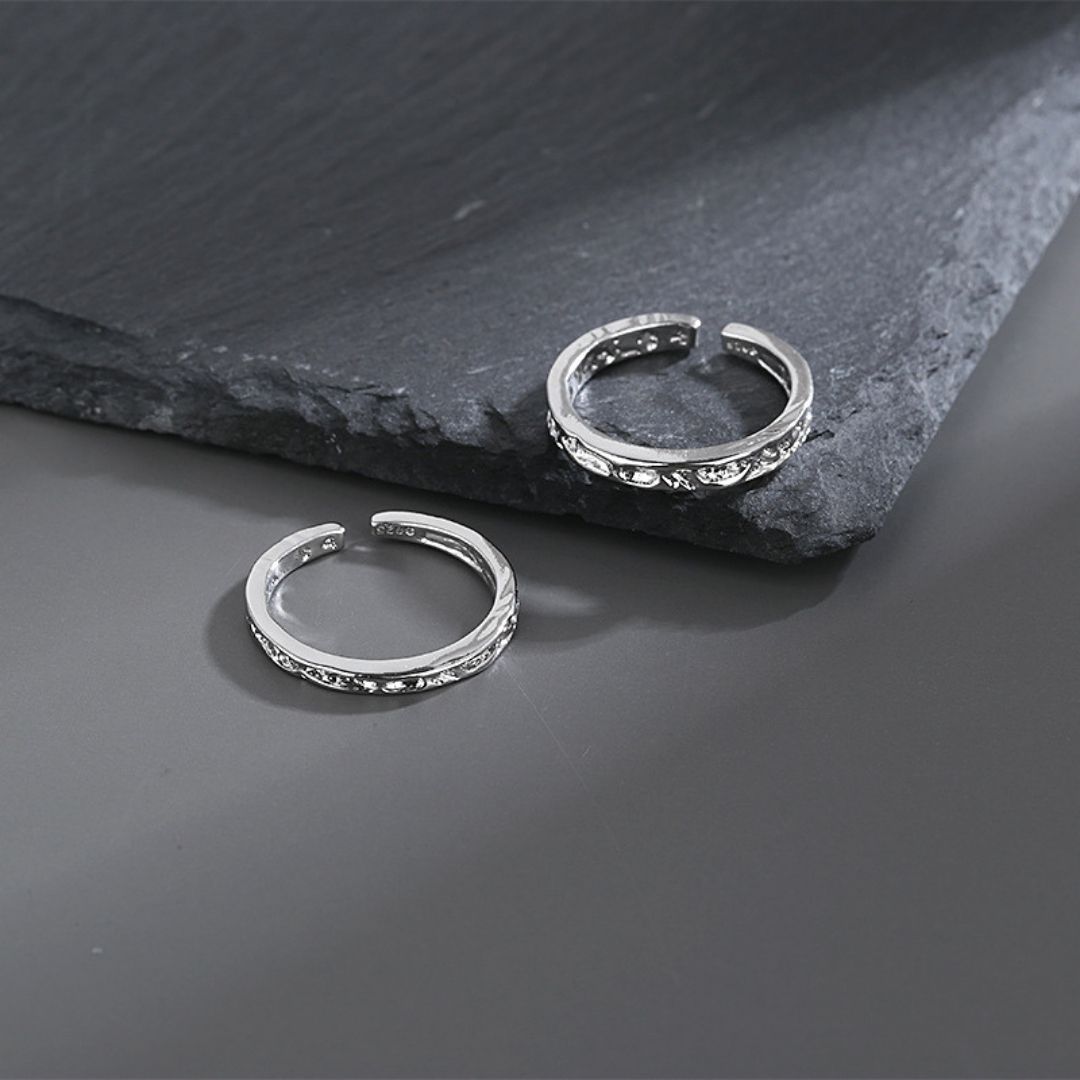 楽天市場】指輪 レディース 人差し指 指輪 錆びない シルバー