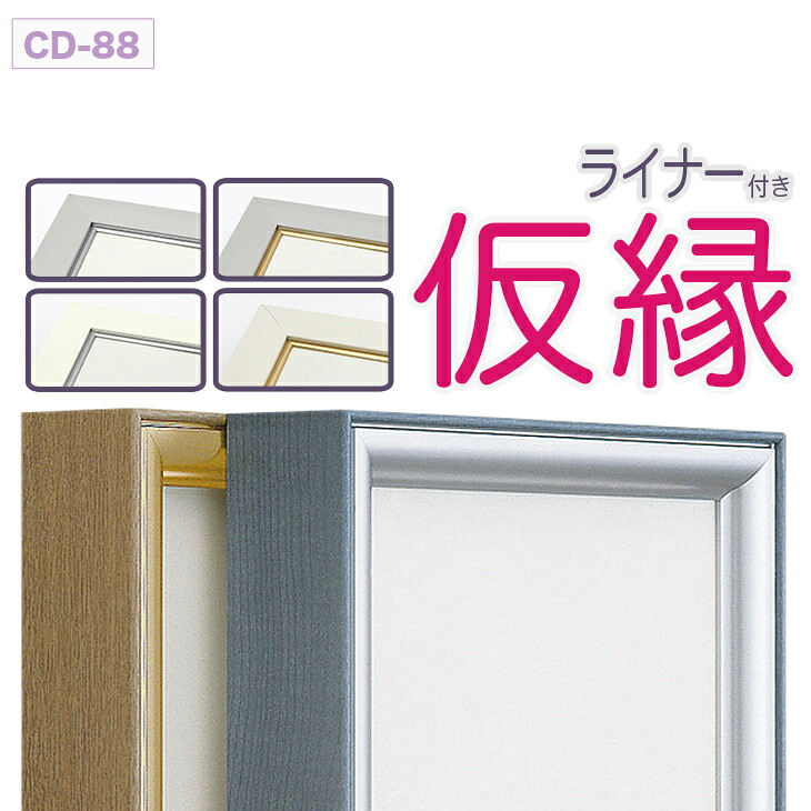 【大型貨物輸送別商いもの】【代引っ張ること不可】 仮縁 見せびらかす用写真立て【CD-88 RD印字機（ラインドライヴ付き添い人）80号】帆布用 仮縁 油縁