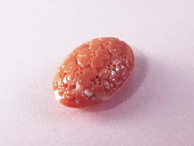 超特価激安 楽天市場 桃珊瑚 ルース 小判型サンゴに小さな花を手彫りしたパーツです 手作りのプレゼントなどいかがでしょうか 無染色さんご 珊瑚アクセサリーの匠の工芸館 高知インター店 Fiker Org
