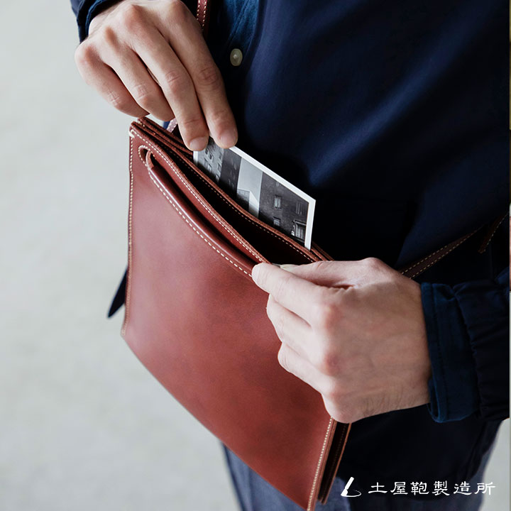 土屋鞄】【最終販売】 ディアリオ プットインポケット ショルダー 