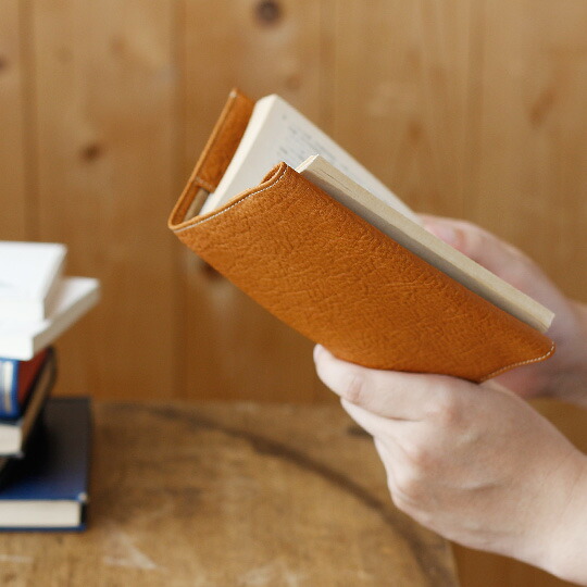 トーンオイルヌメ アンティック文庫カバー