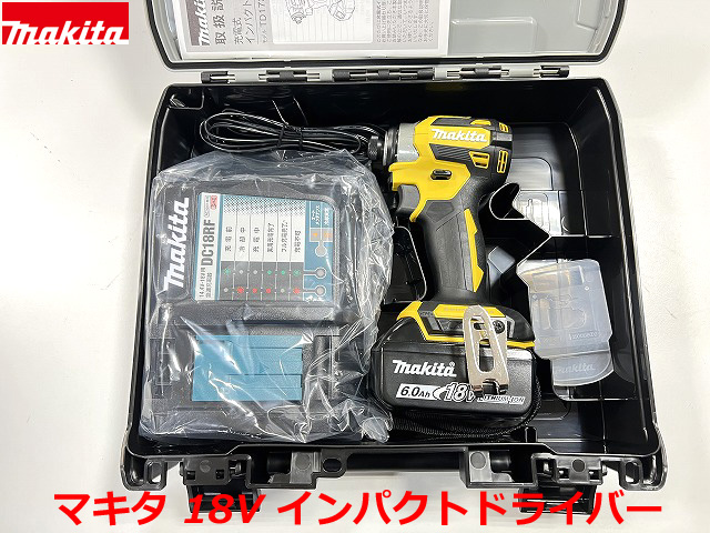 マキタ TD173 18V インパクト BL1860 TD172 イエロー ② bassma.org.ma