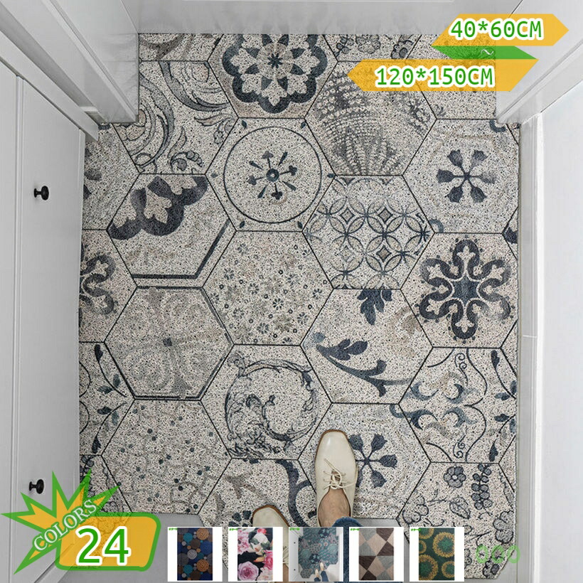 ウェルカムマット 部屋の入り口引っ敷き 室外 ハート型飾りつけ エントランス状態 部屋の入り口引っ敷き 泥落とし引っ敷き 室内 花柄 立ち会い場引っ敷き 部屋の入り口引っ敷き 御役目用 身寄り用 室内装飾 エントランスマット 執務室備品 耐磨耗性 会社組織用引っ敷き takushistore