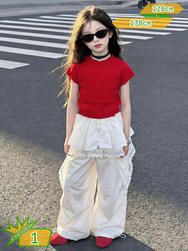 ダンス衣装 女の子 ワイドパンツ おしゃれ 子供 キッズ ヒップホップ ダンスパンツ 発表会 舞台 ステージ衣装 中学生 高校生 団体服 子供服 演出服 takushistore｜takushistore