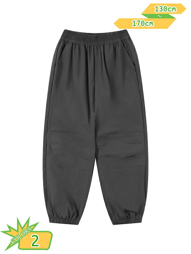 子供 ロングパンツ キッズ 薄手 ゆったり 速乾 撥水 男の子 ウエストゴム ズボン 子供服 ジュニア カジュアル 通気性 無地 春夏 ワイドパンツ 男児 女児 スポーツ ボトムス 通園 通学 takushistore