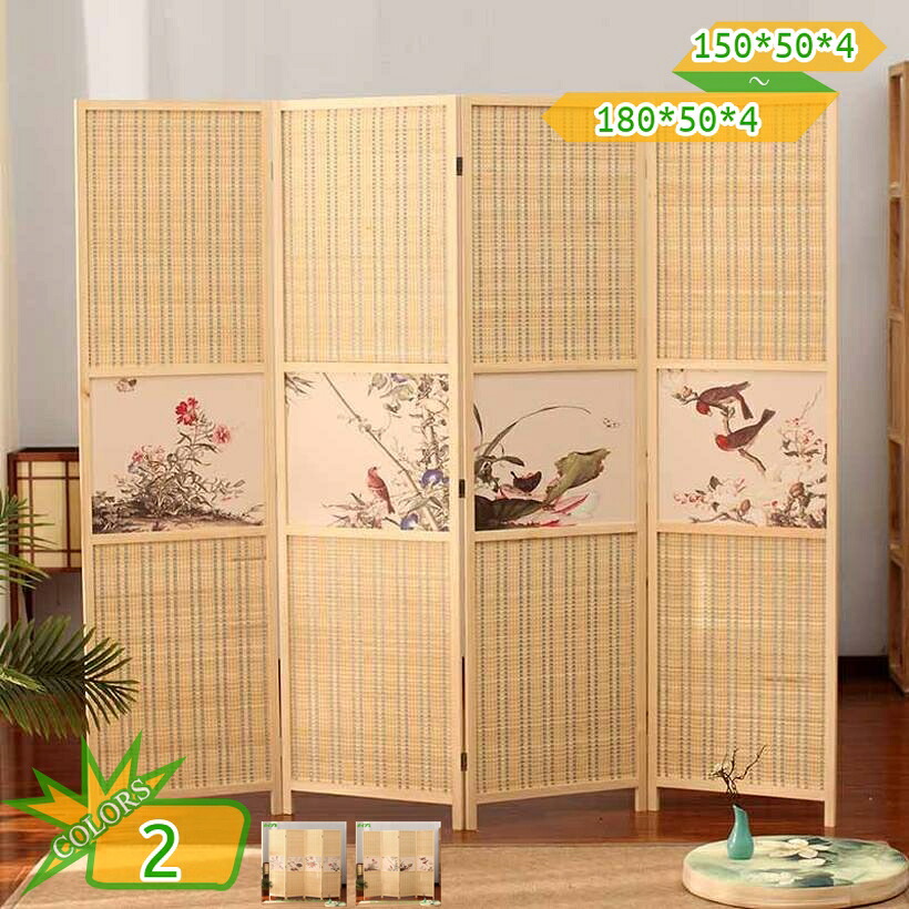 2000円OFFクーポン券 ついたて 中仕切り パーテーション 木 独立独行 つつみ隠し 分かりやすい 衝立 今めかしい 中仕切り 映写幕 折りたたみ 木製パーテーション 生まれながら木 高さ150/170/180糎 4連 パウダーコンパクト アジアン 塩系 自然的 テレ細工物 takushistore