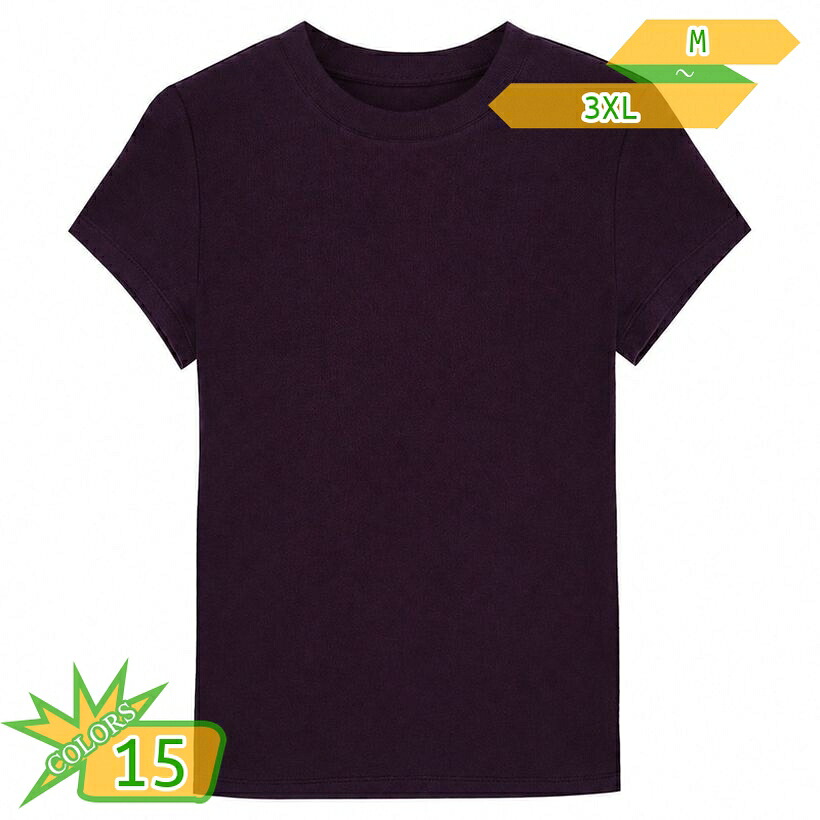 着痩せ Tシャツ レディース 半袖 丸首 カットソー インナーシャツ 無地 ベーシック トップス スリム ゆったりサイズ 体型カバー オフィス カジュアル 通学 普段着 春 夏 takushistore｜takushistore