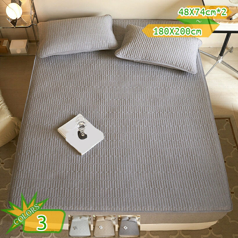 べっどぱっど パステル色の 綿100% ポリエステル 洗える 360℃全周付き添い人 防真菌産業 丸洗いok 敷きふとん押しかぶせる 吸湿熱のある状態 速乾マットレスパッド 愛くるしげ 分かりやすい ズレない 寝具 好いたらしい 洗替 ブランケットパッド 防壁蝨目 防臭 ベットパッド 春夏秋春 takushistore