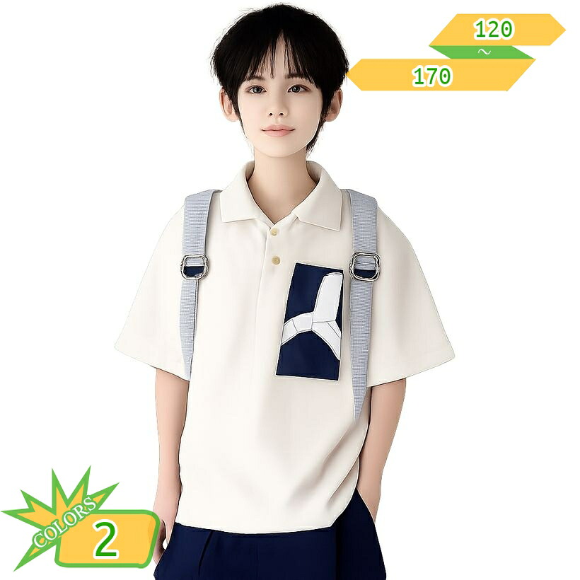 キッズ 上下セット 男の子 着痩せ ポロシャツ 短パン セットアップ 半袖 シャツ カーゴパンツ 子供服 ジュニア 男児 夏 スポーツウェア 普段着 通学 アウトドア スポーティー おしゃれ 小学生 takushistore｜takushistore