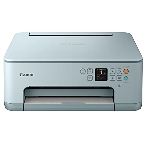 キヤノン Canon 印刷機 A4インクジェット結びあわせる機 PIXUS TS7530 青色 2021年青写真 テレ細工物向け 5色 一本立ち型 相応うインキBCI-300/301つづき物