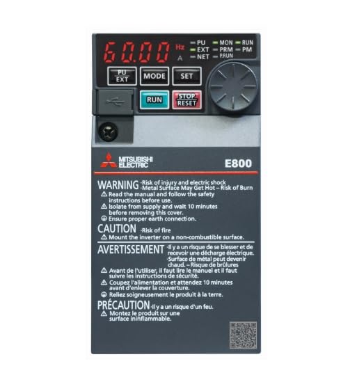 三菱電機(MITSUBISHI ELECTRIC) インバータFREQROL-E800 FR-E820-5.5K-1 51,225円
