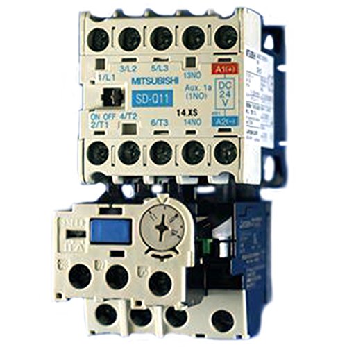 三菱電機 MSOD-Q11 2.2KW 200V DC24V SD-Qシリーズ高感度コンタクタ 電磁開閉器 非可逆式 (ヒータ呼び: 9A) NN