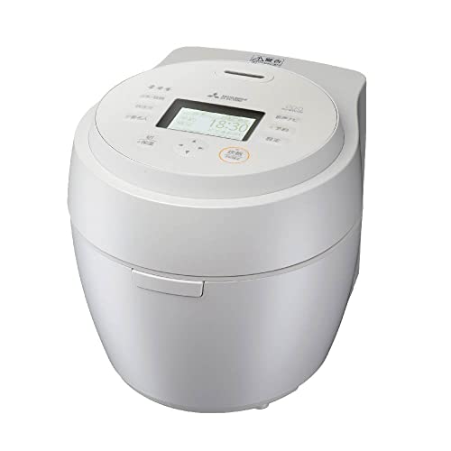 三菱電機 炊飯器 5.5合 IH式 日本製 本炭釜 紬(つむぎ) 50銘柄芳潤炊き 白真珠 NJ-BW10F-W｜TalesStore 店