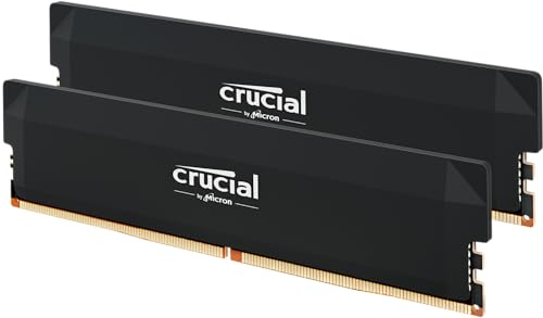 Crucial(クルーシャル) PRO (マイクロン製) 事務机とっ始め用記憶装置 32GB 2枚 DDR5-6000 大層らしい時辰儀 CP2K32G60C40U5B  国内定め事代わりになる店品