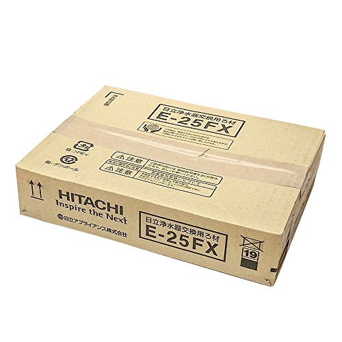 日立　浄水器用　カートリッジ交換用ろ材　E-25FX (ろ材0.6kg 2袋) 対応機種：PE-25W PE-25V PE-25S PE-25NS