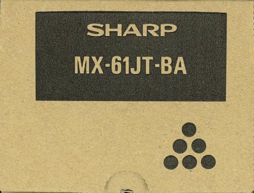 MX-61JT-BA シャープ カラー複合機用 ブラックトナーカートリッジ サポートサービス付き